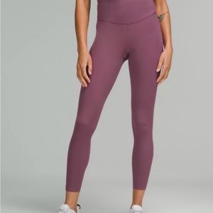 Lululemon Base Pace 23” Size 12 Vintage Plum